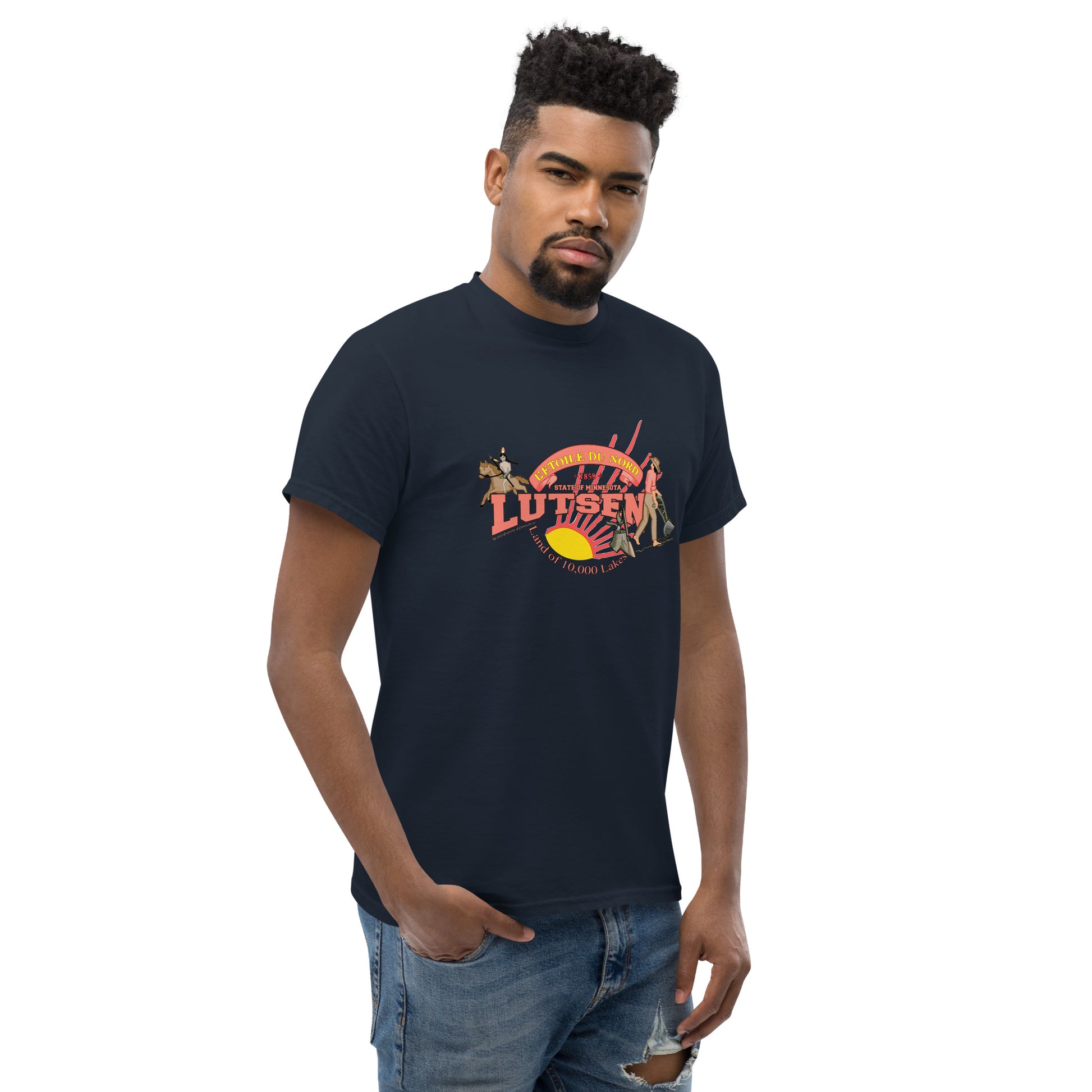 Lutsen t-shirt,Minnesota t-shirt, Comancha Graphics,