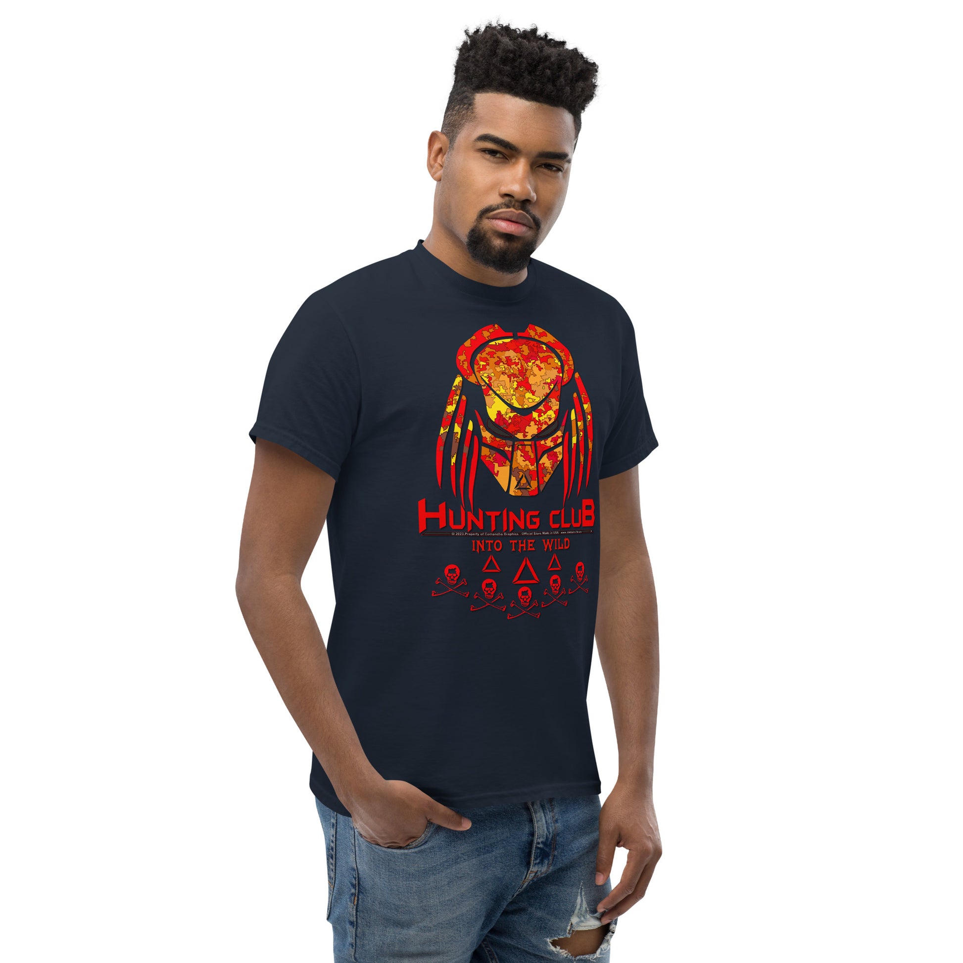 Hunting Club tee, Hunting T-shirt, Best hunting T-shirt,Predator t-shirt, Predator hunting tee,comancha,