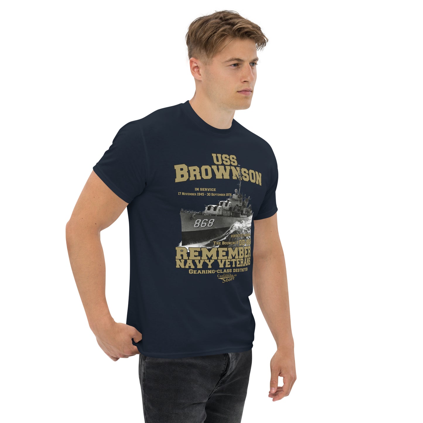 USS Brownson DD-868 Shipmates t-shirt,