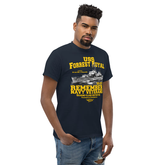 USS Forrest Royal DD-872 Shipmates t-shirt