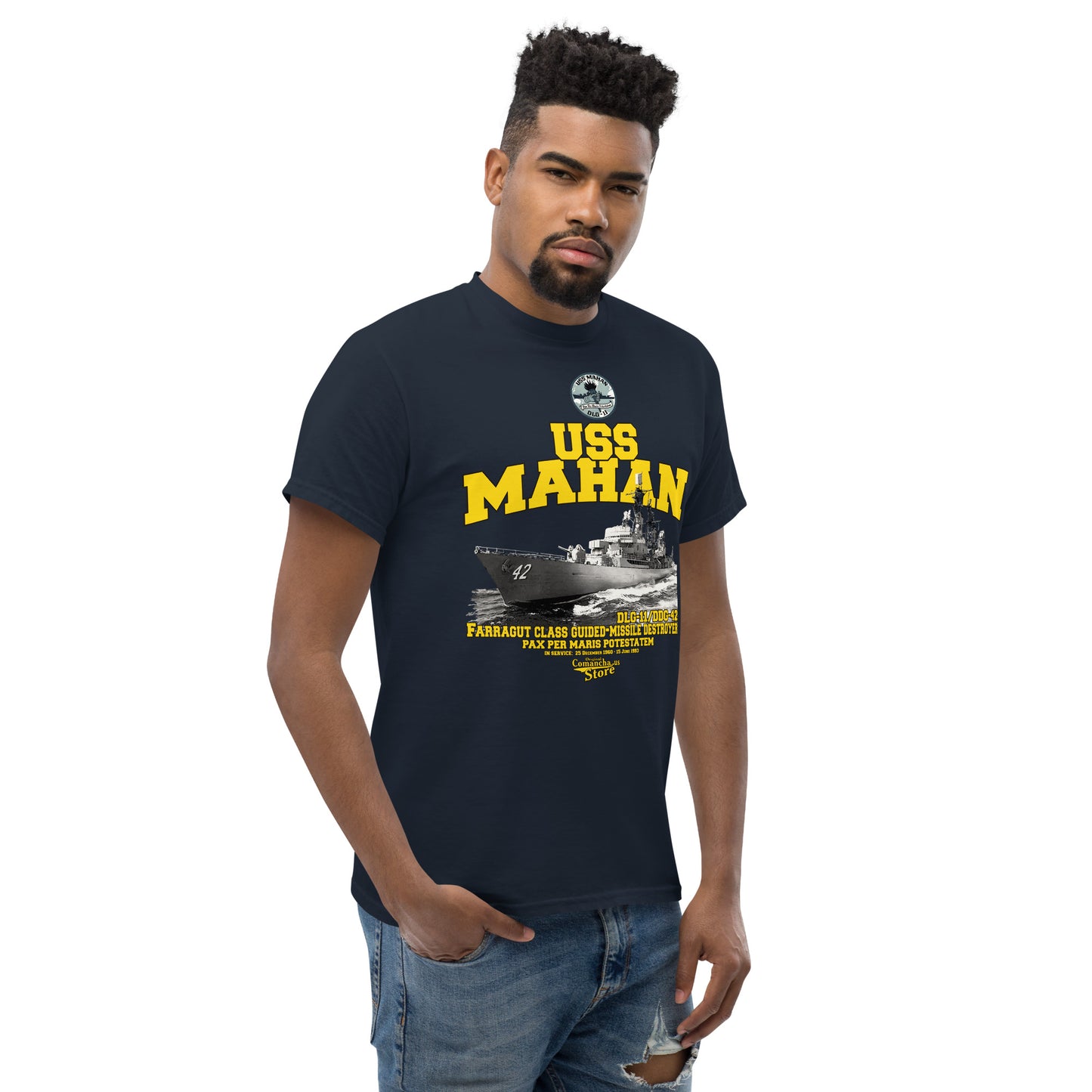 USS Mahan DLG-11/DDG-42 Shipmates t-shirt,