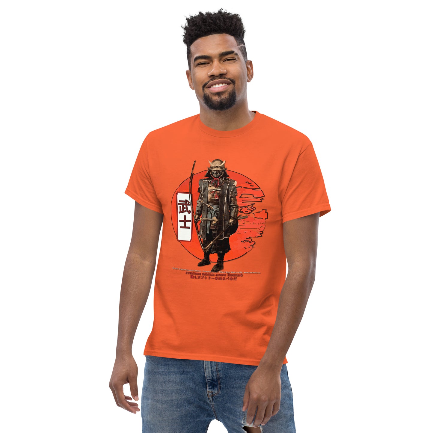 SAMURAI Japanese Tradition T-Shirt,