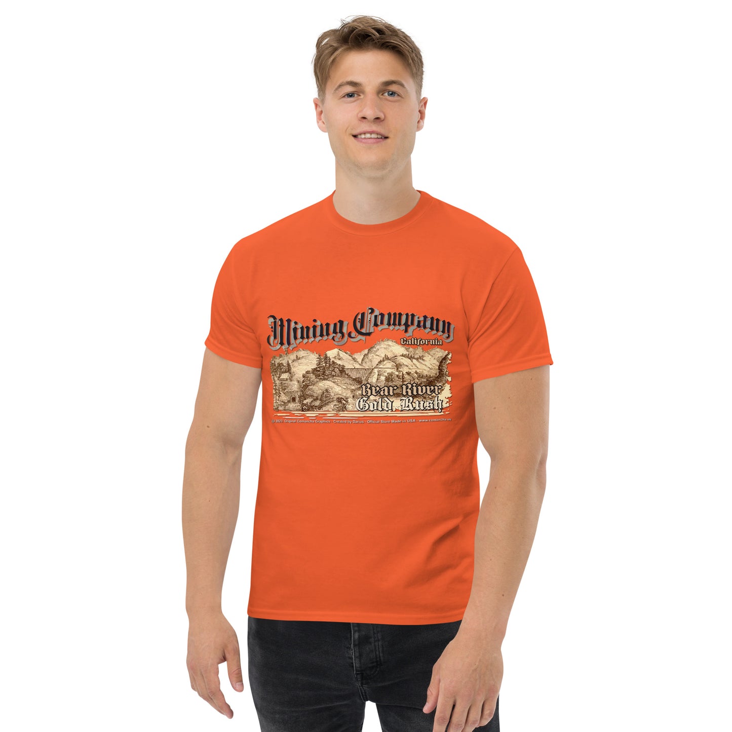 BEAR RIVER Gold Rush t-shirt, Mining Company T-Shirt,