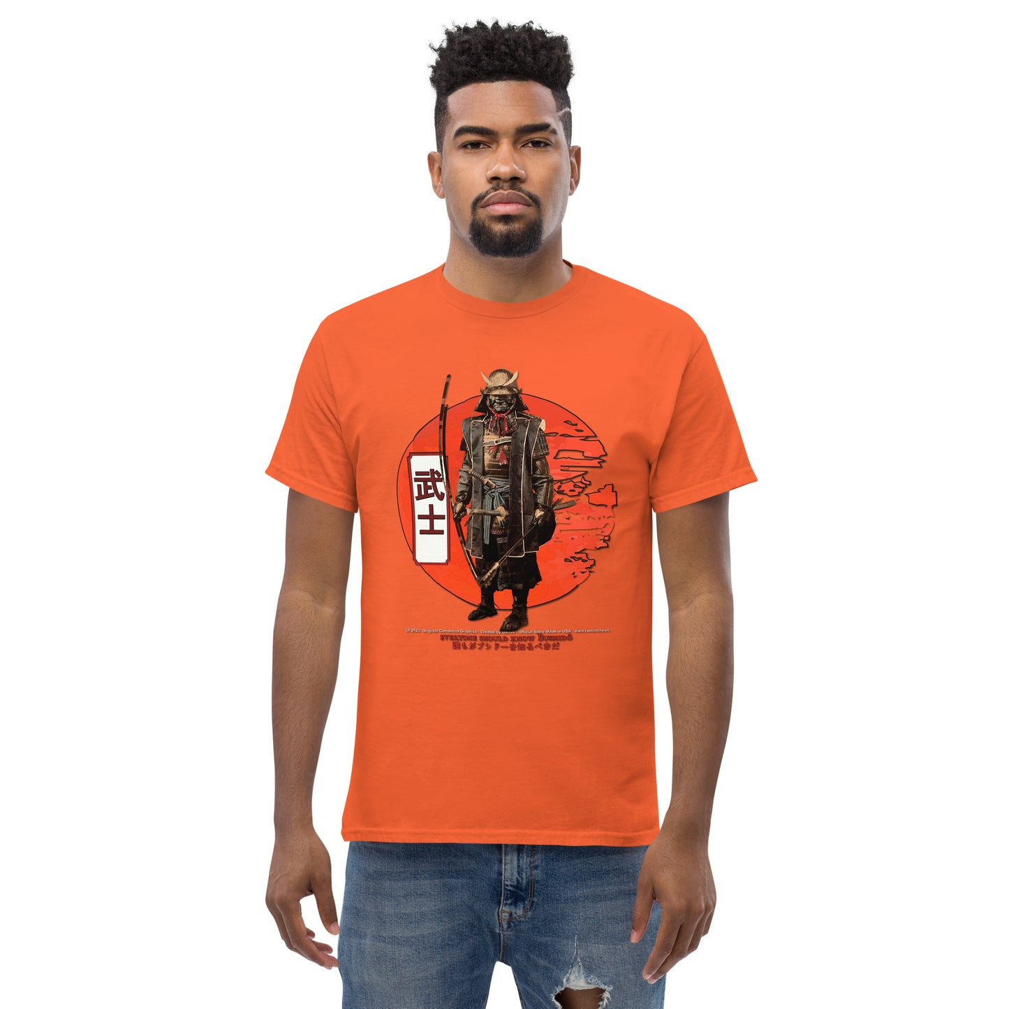 SAMURAI Japanese Tradition T-Shirt,