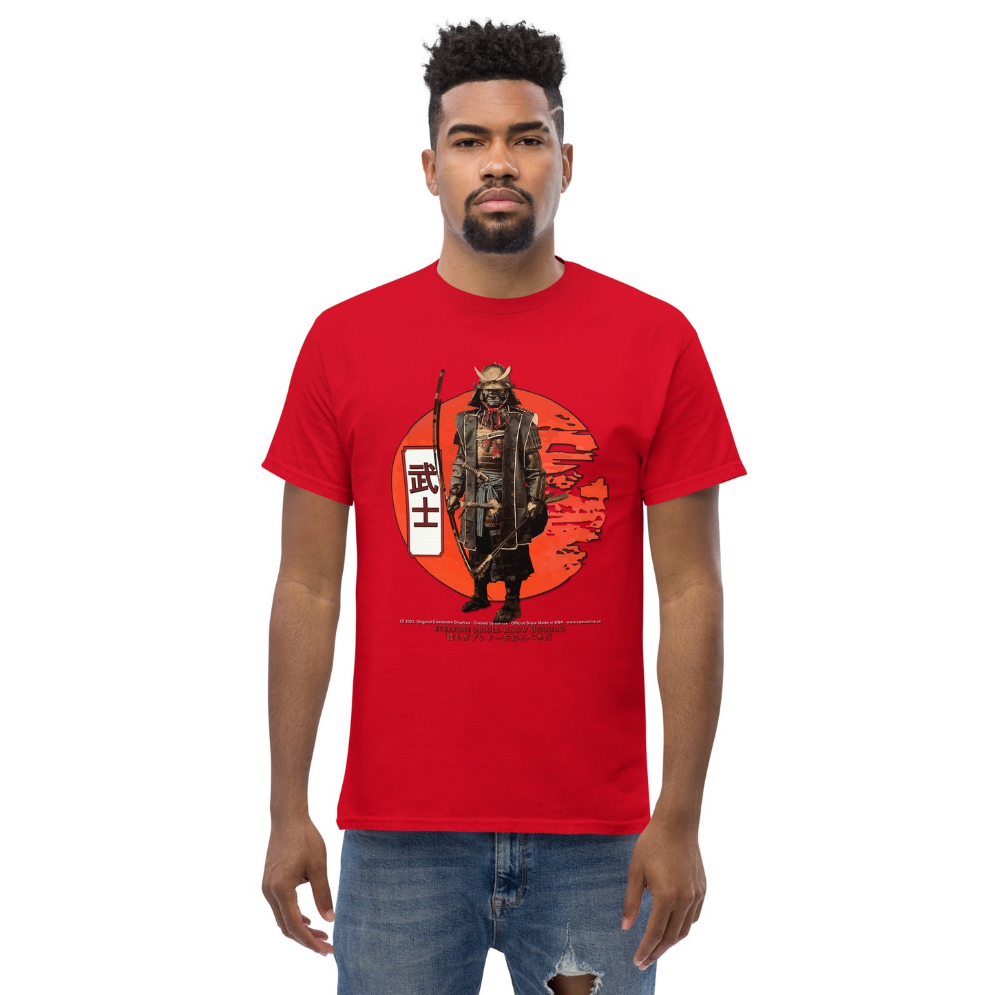SAMURAI Japanese Tradition T-Shirt, Comancha T-shirts,