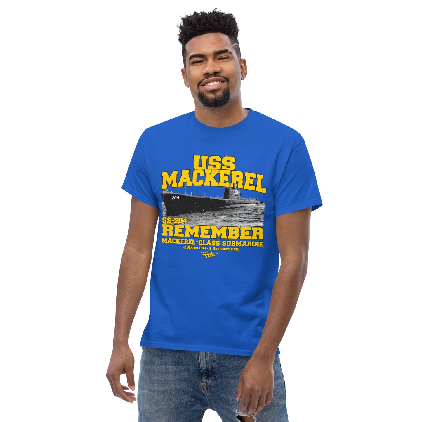 USS Mackerel SS-204 Submarine t-shirt