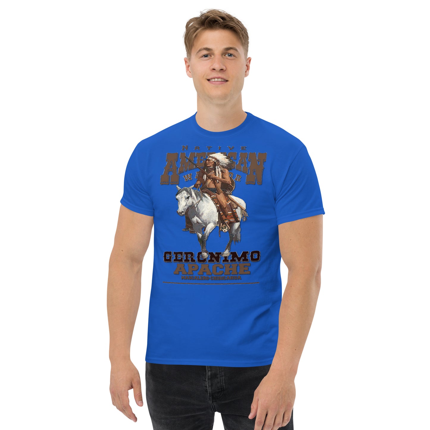 Geronimo Warrior tee | T-shirt Geronimo Warrior,t-shirt,native american|Native nations t-shirt| comancha graphics | T-shirts | American indian t-shirt | comanche t-shirt |