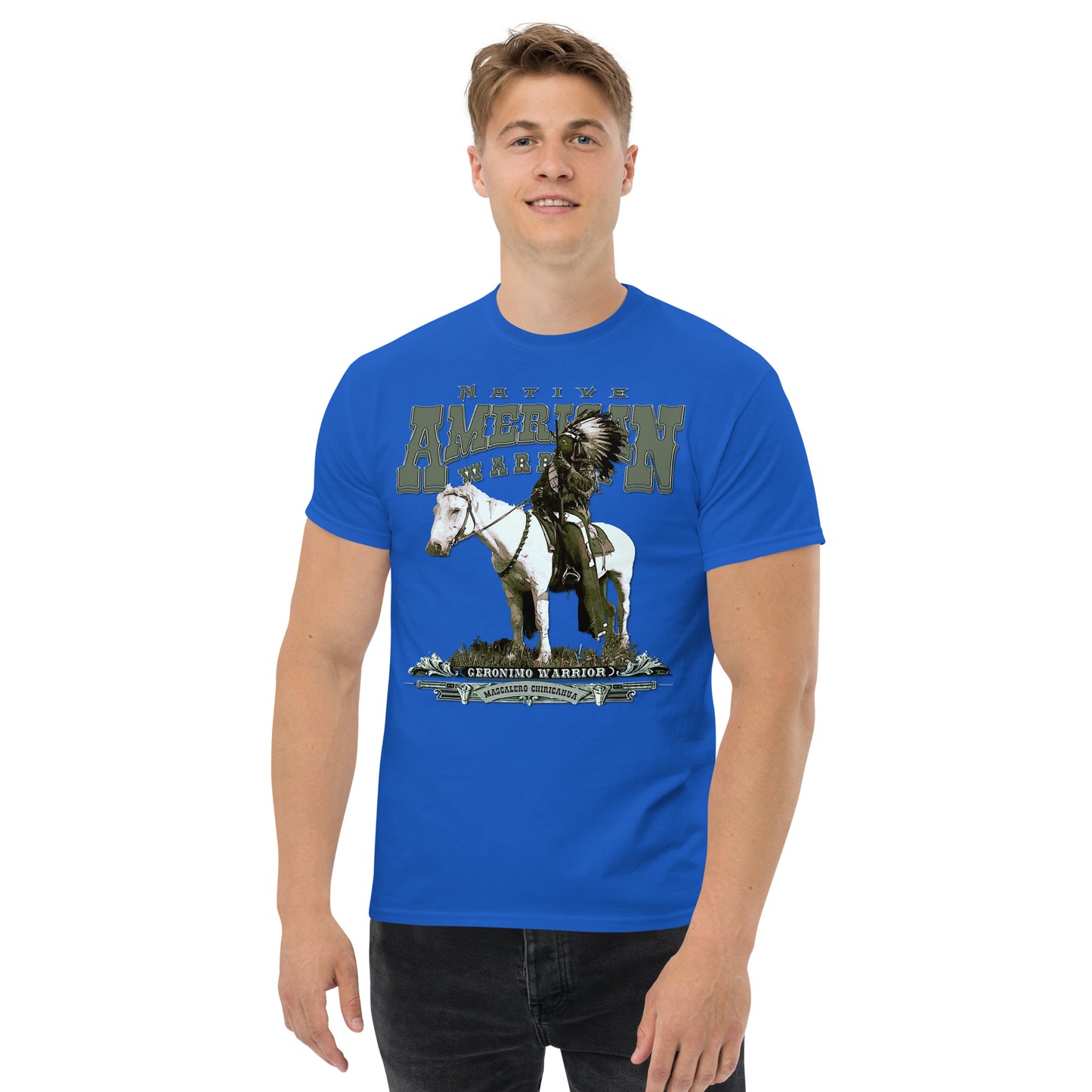 Geronimo Warrior tee | T-shirt Geronimo Warrior,t-shirt,native american|Native nations t-shirt| comancha graphics | T-shirts | American indian t-shirt | comanche t-shirt |