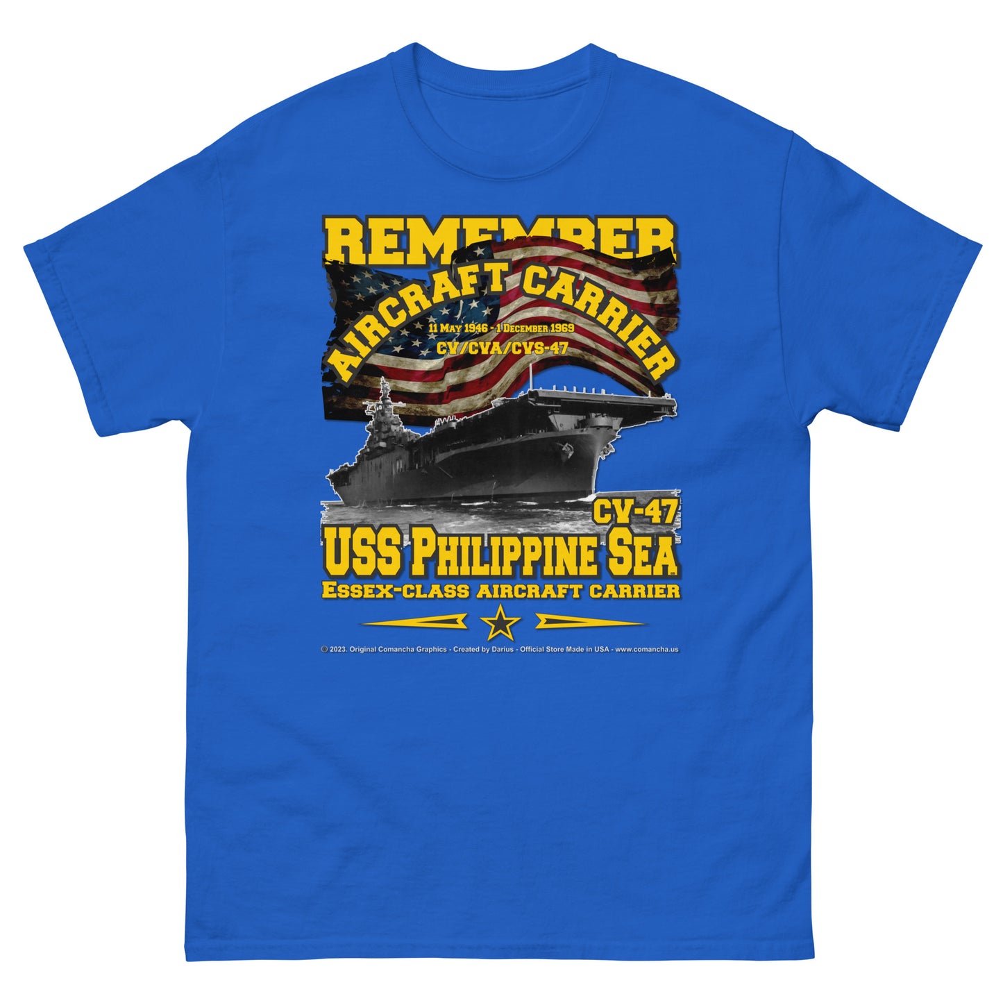 USS PHILIPPINE SEA CV-47 Shipmates T-Shirt