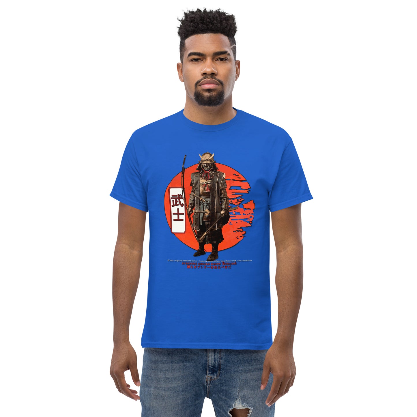 SAMURAI Japanese Tradition T-Shirt, Comancha T-shirts,