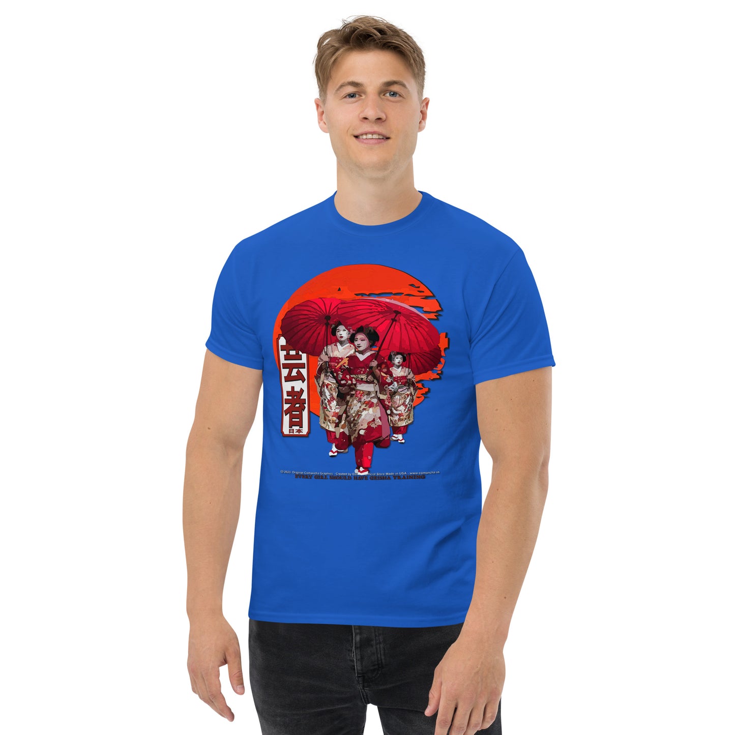 GEISHA - Japanese Tradition T-Shirt, Comancha Japanese Tradition T-shirts,