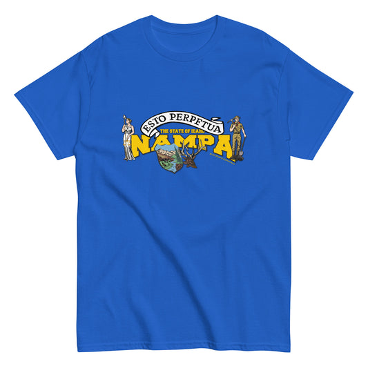 Nampa t-shirt, Idaho State T-shirt, Comancha Graphics,