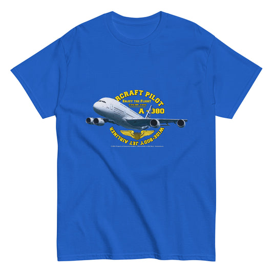 A380 Airliner tee, A380 t-shirt,Airliner t-shirt,A380 tee,comancha,