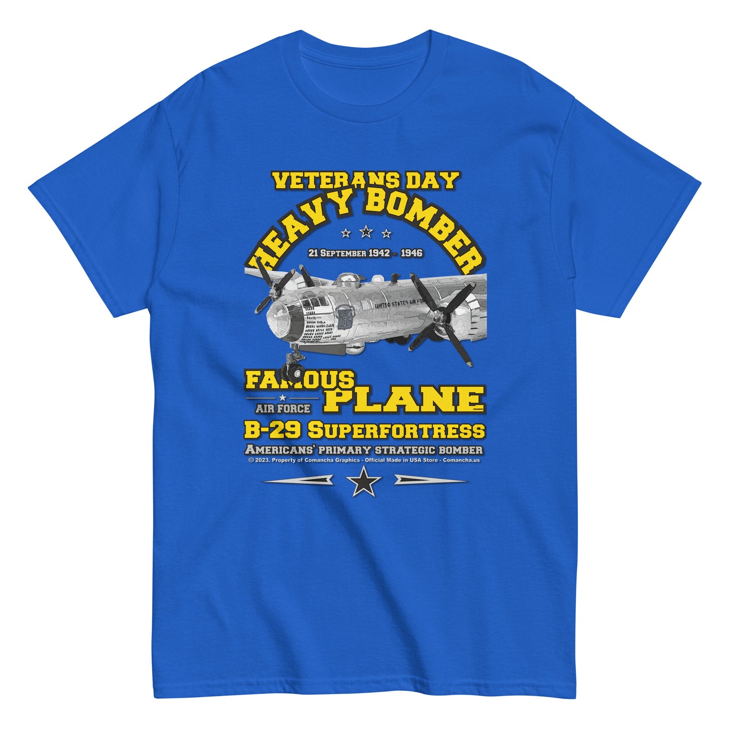 B-29 Superfortress T-Shirt,B-29 bomber t-shirt,US air force t-shirt,comancha t-shirt,veterans day t-shirt,