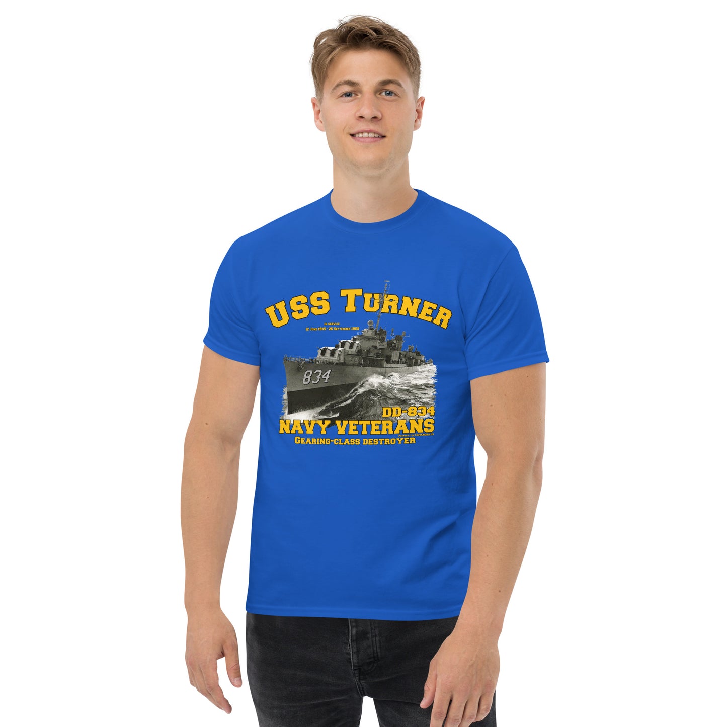 USS Turner DD-834 Destroyer t-shirt,