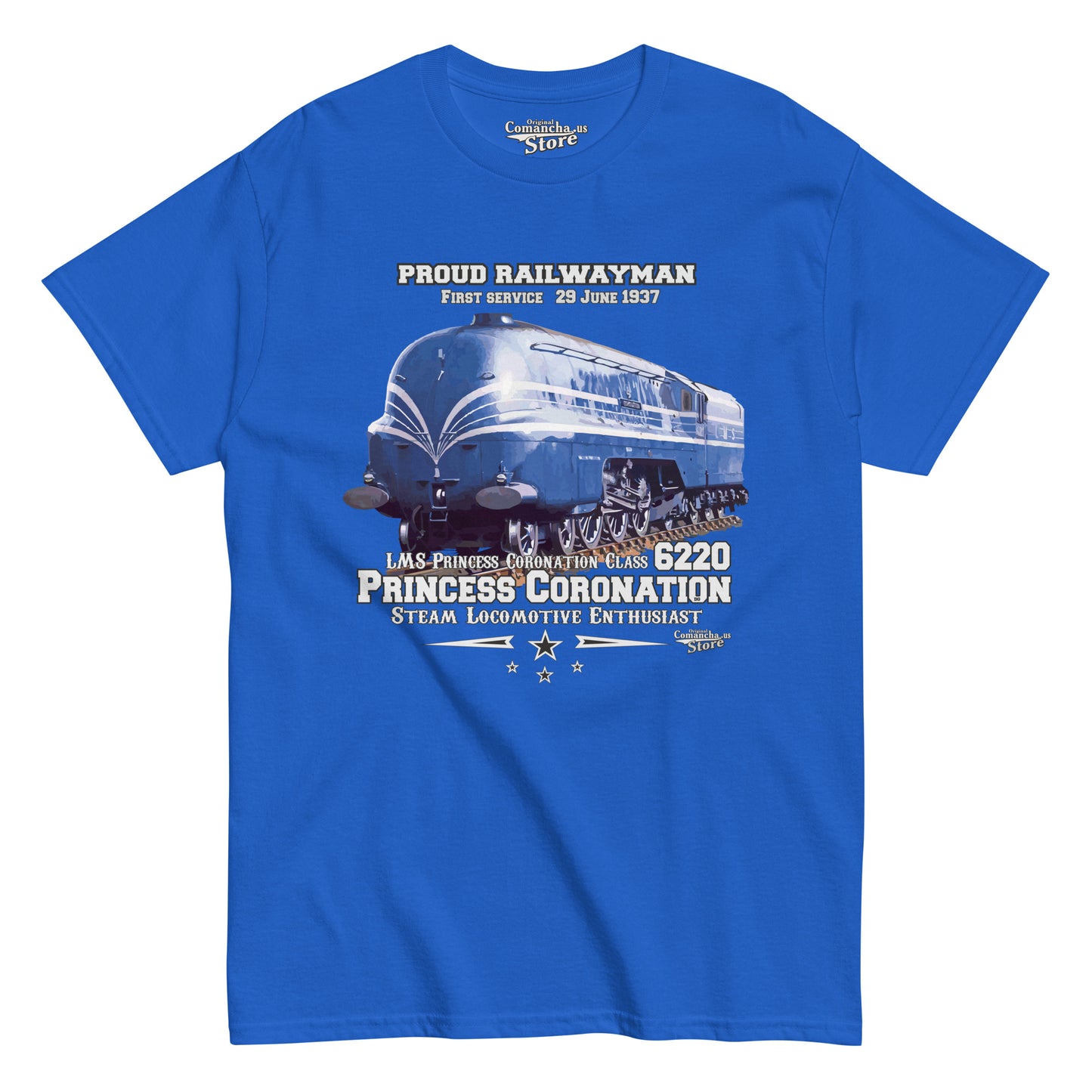 LMS Coronation Class No. 6220 t-shirt