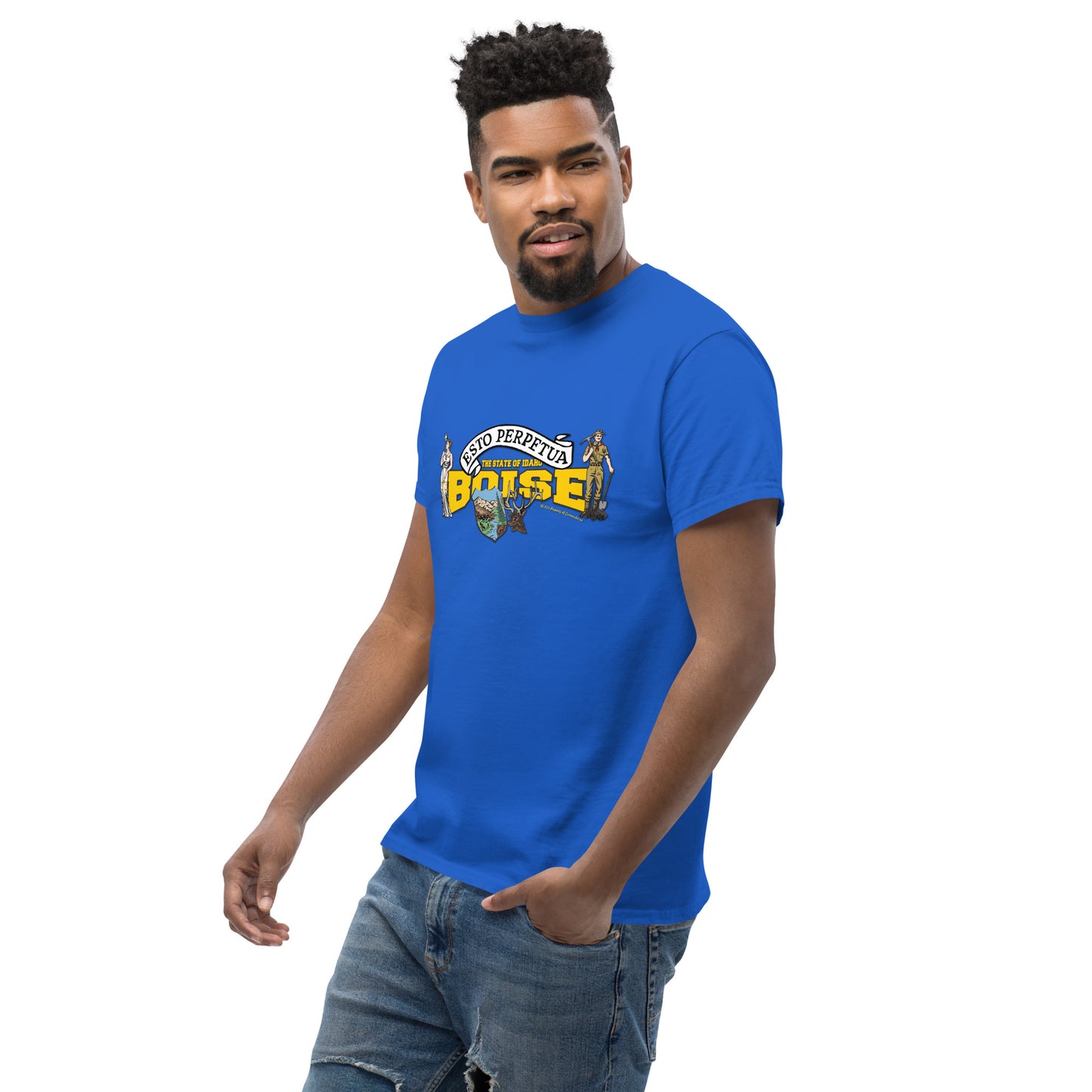 Boise t-shirt, Idaho State T-shirt, Comancha Graphics,