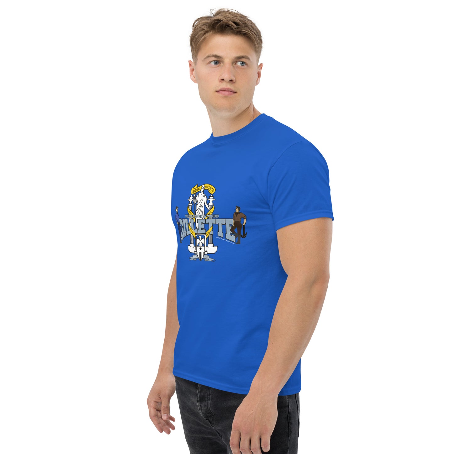 Gillette t-shirt,Wyoming T-shirt Comancha Graphics,