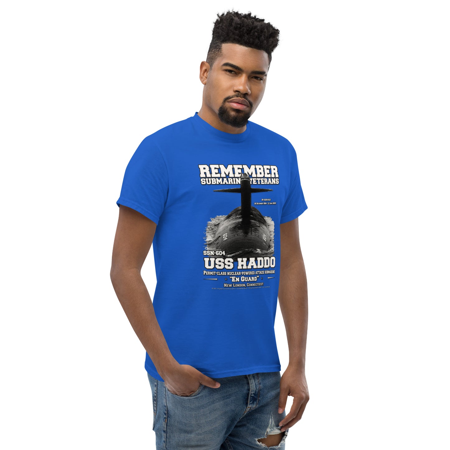 USS HADDO SSN-604 Submarine T-shirt
