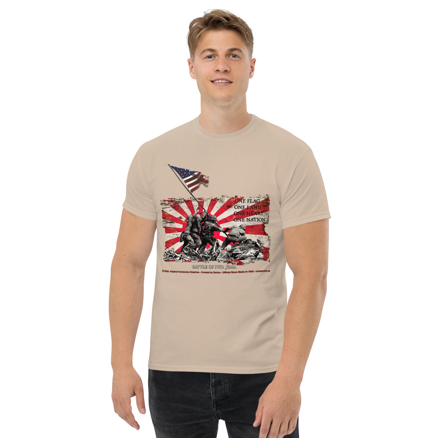 Battle of Iwo Jima t-shirt