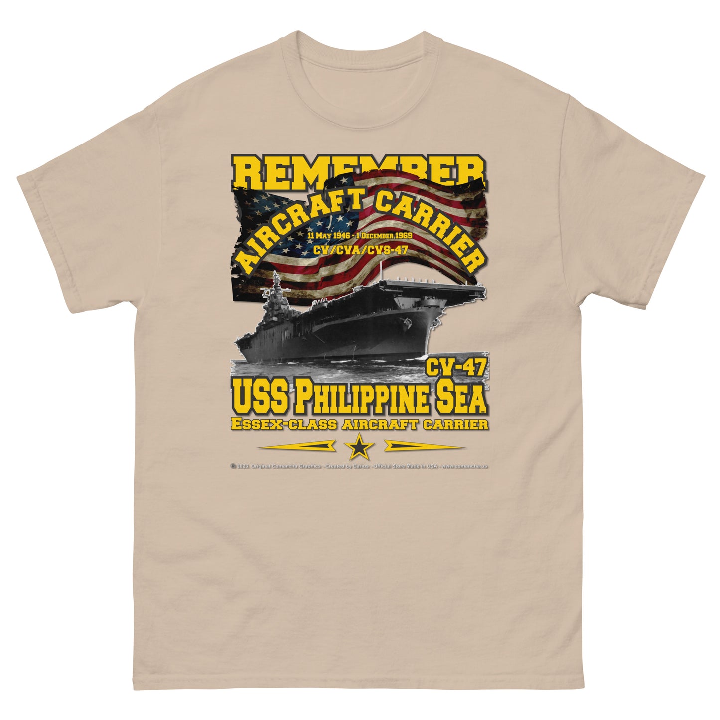 USS PHILIPPINE SEA CV-47 Shipmates T-Shirt