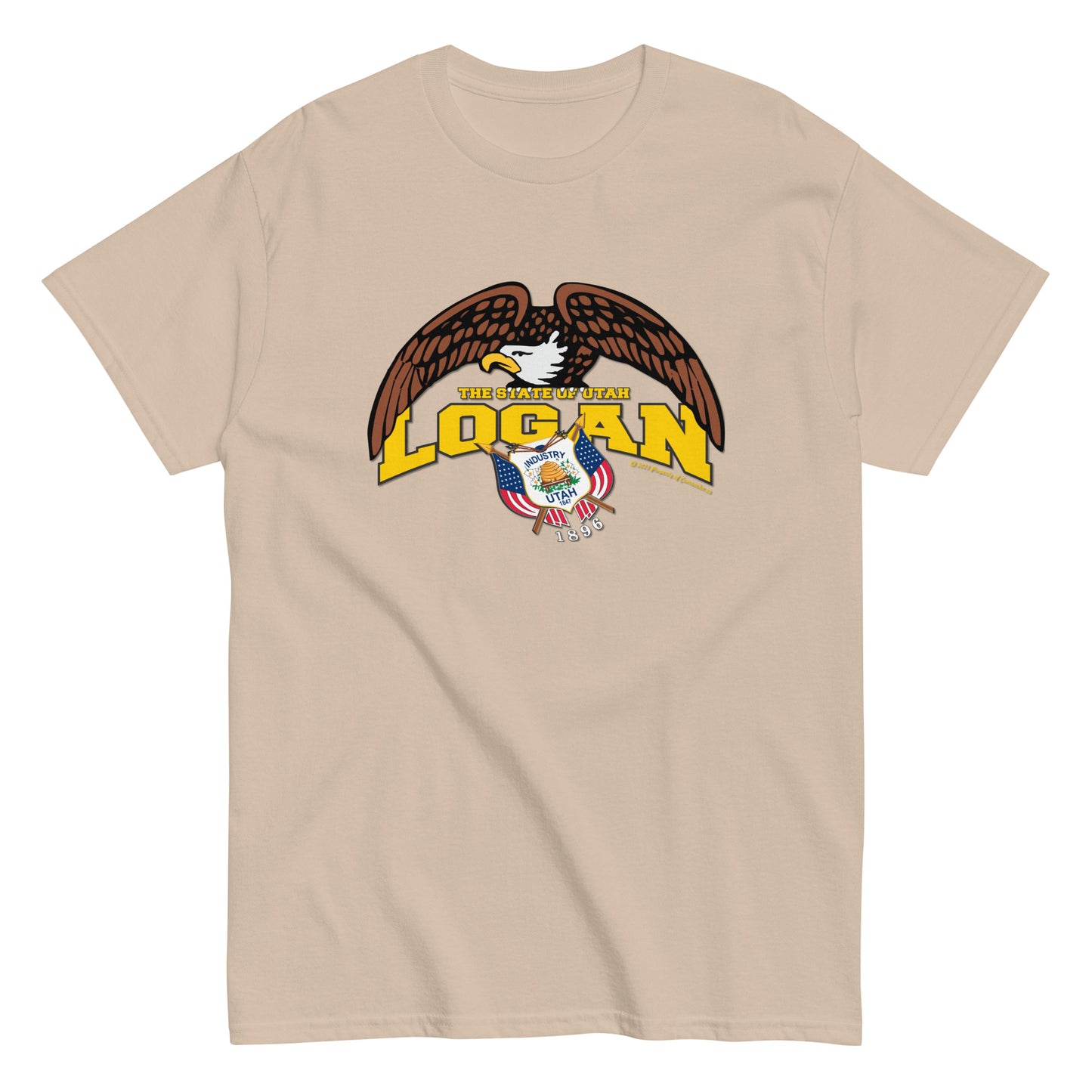 Logan t-shirt,Logan City t-shirt, Utah State T-shirt, Comancha Graphics,