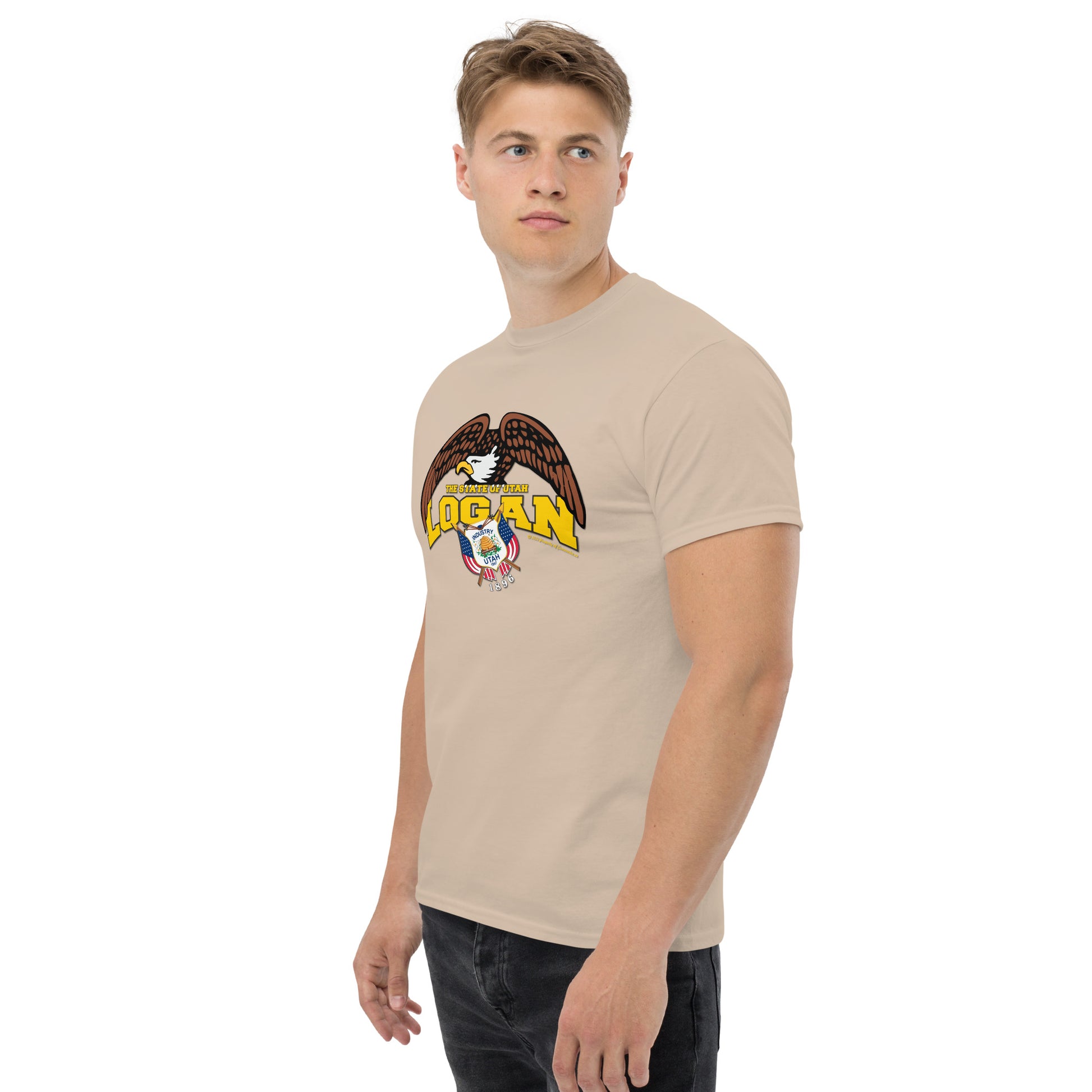 Logan t-shirt,Logan City t-shirt, Utah State T-shirt, Comancha Graphics,