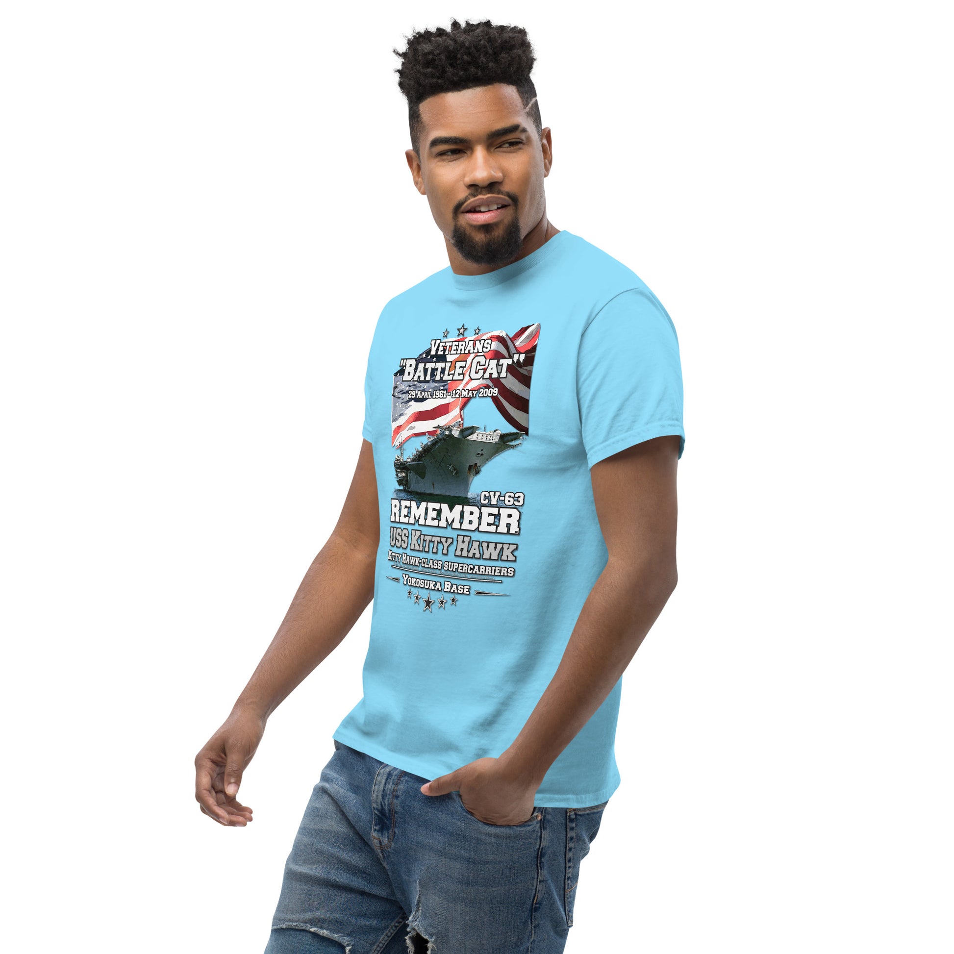 USS KITTY HAWK CVA-63 Aircraft Veterans Veterans T-Shirt, Comancha Military T-shirts,