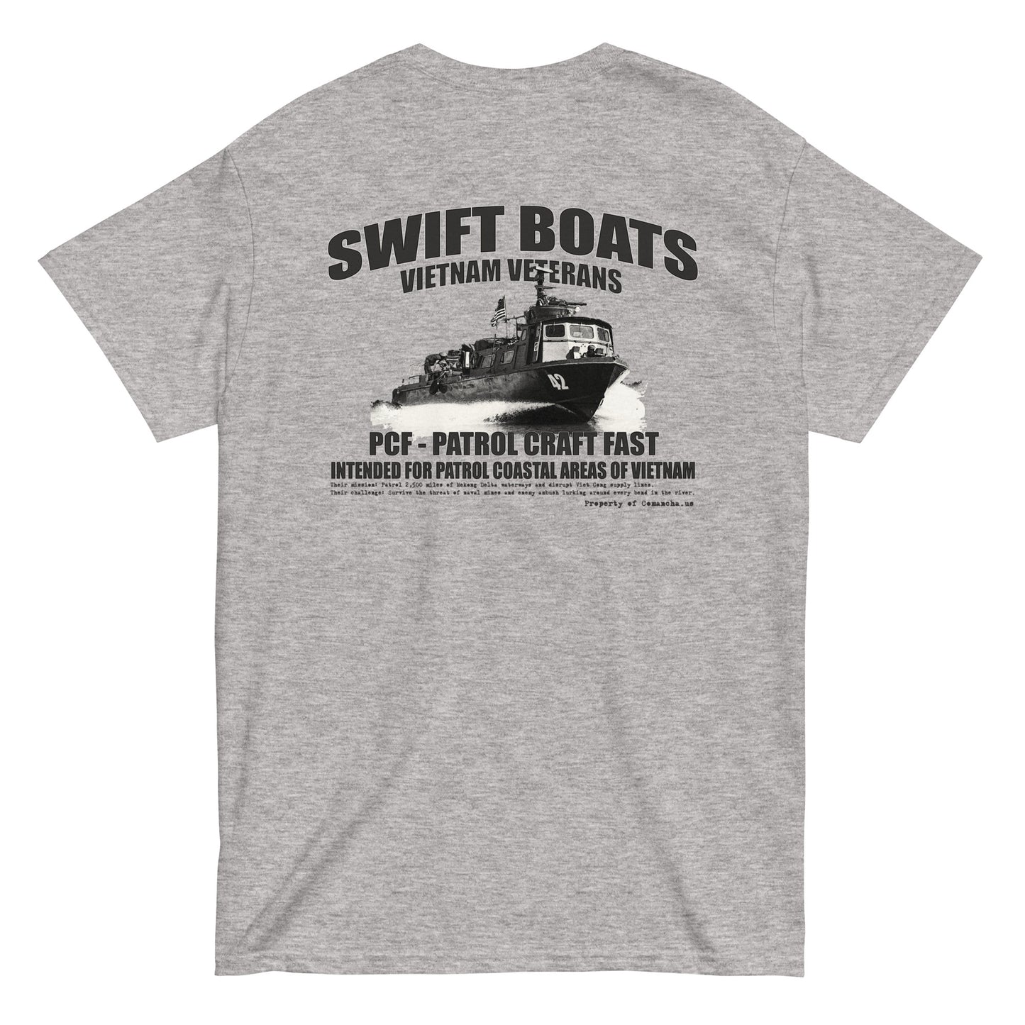 PCF - SWIFT BOATS Veterans tee,