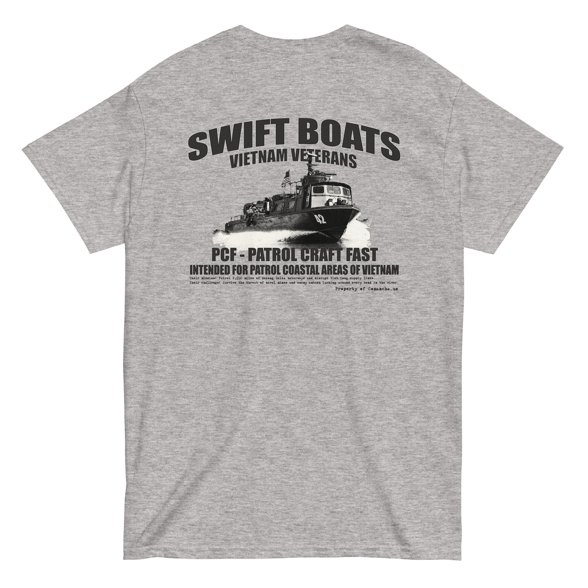 PCF - SWIFT BOATS Veterans tee,