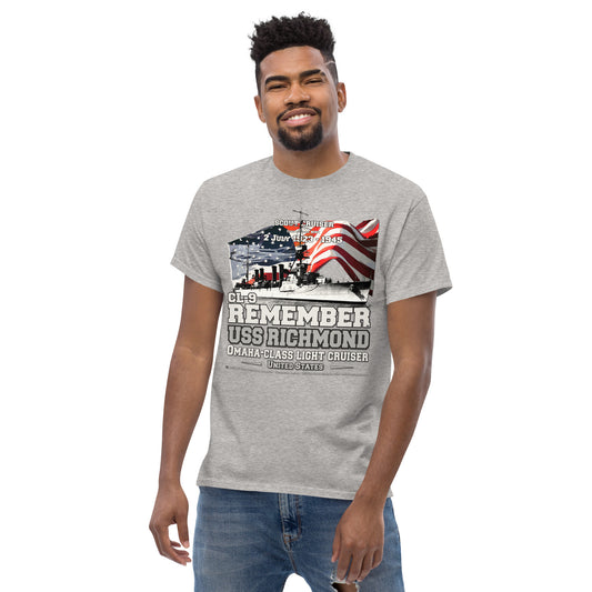 USS RICHMOND CL-9 Light Cruiser T-shirt