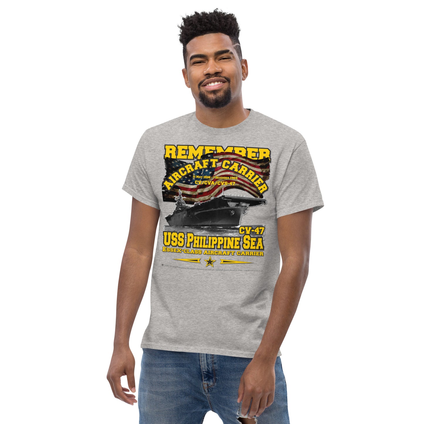 USS PHILIPPINE SEA CV-47 Shipmates T-Shirt