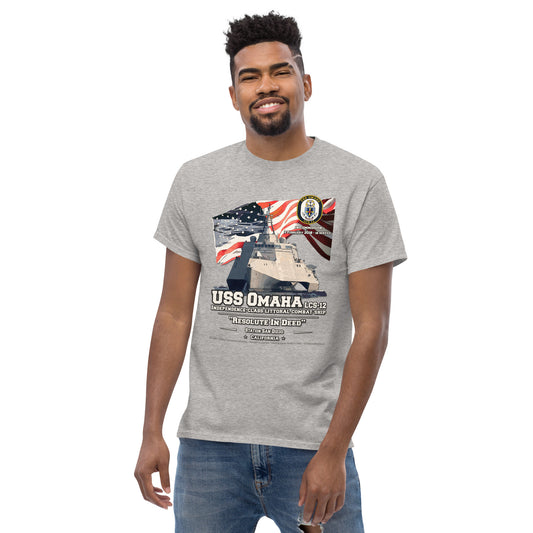USS OMAHA LCS-12 Littoral Combat Ship Veterans Classic T-Shirt, Comancha t-shirts,