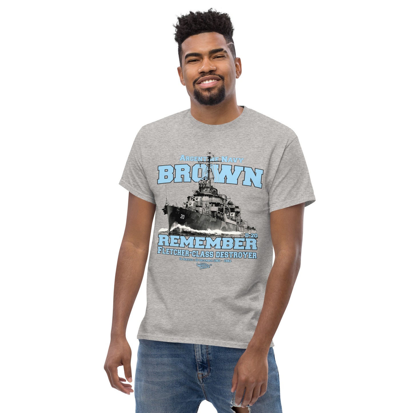 BROWN D20 Destroyer T-shirt