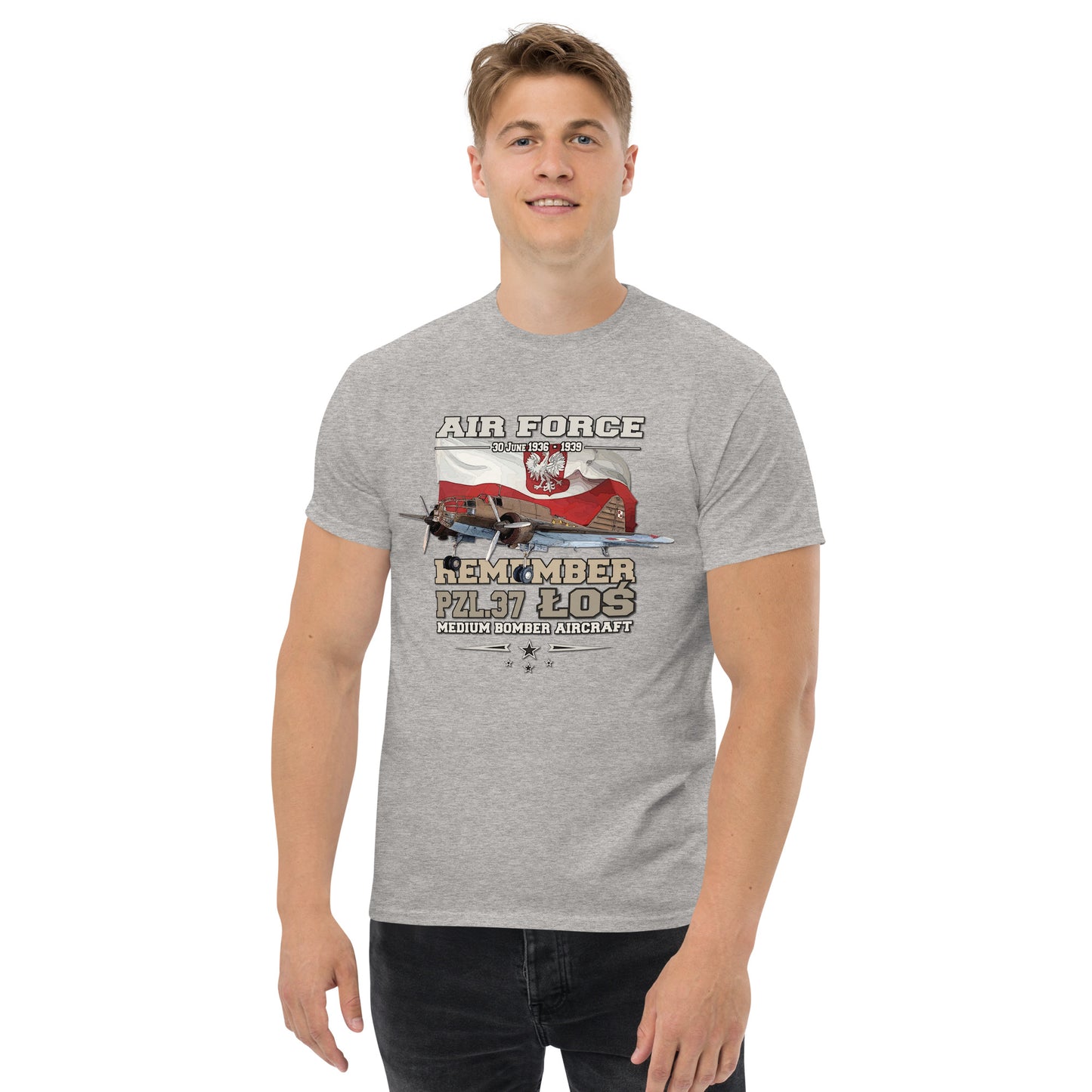 PZL Los.Polish Air Force, T-Shirt Comancha.us, Comancha Design,