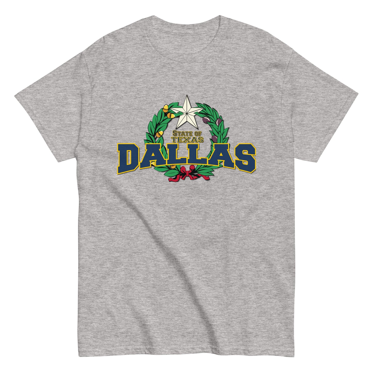 Dallas - Texas state, T-Shirt Comancha.us