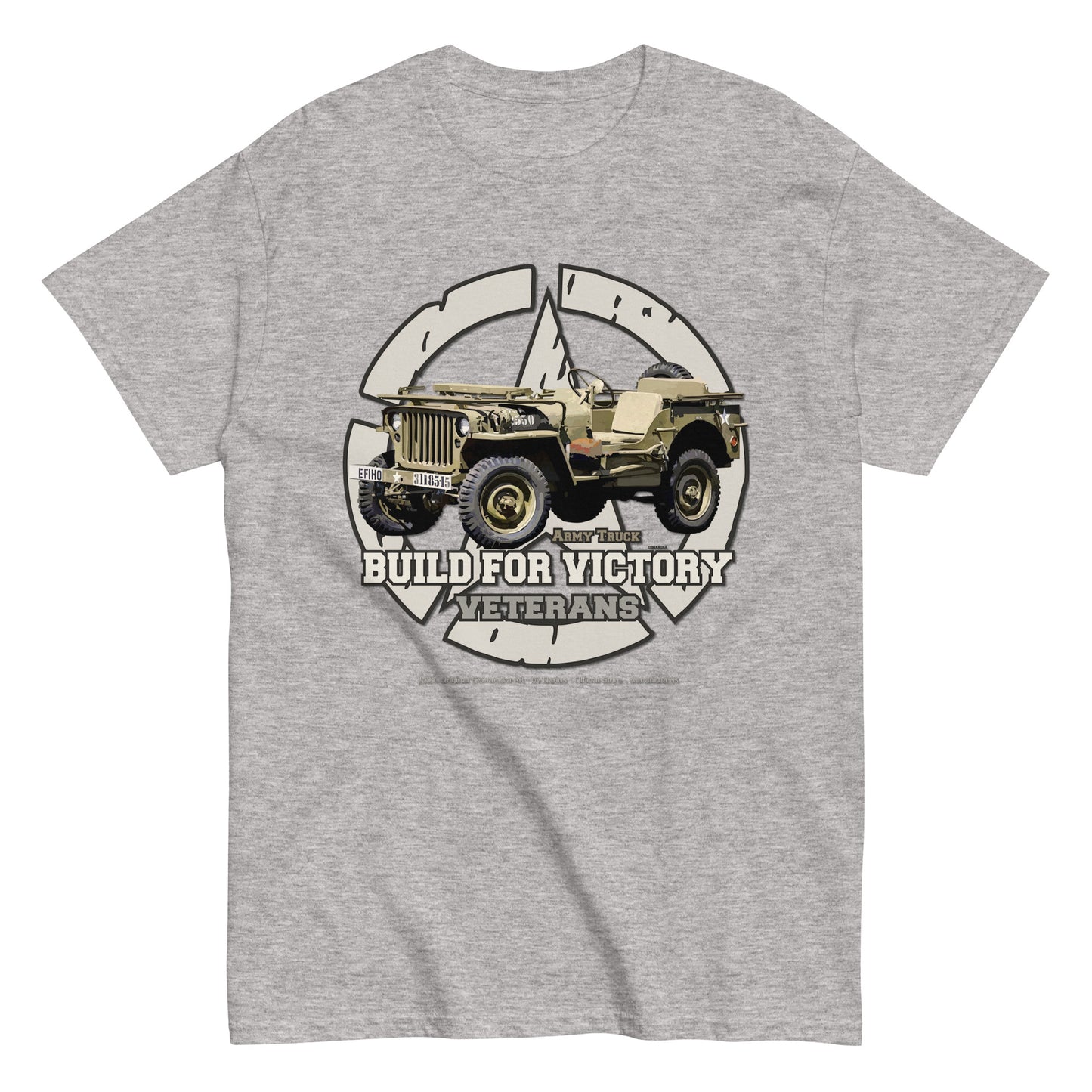 D-DAY Build for Victory Veterans, Men's classic tee