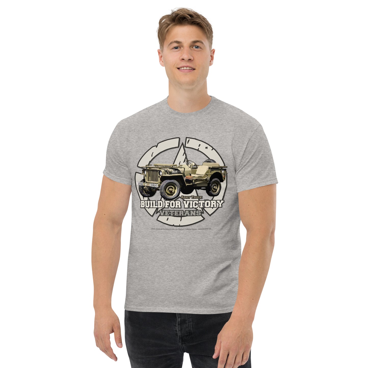 D-DAY Build for Victory Veterans, Men's classic tee