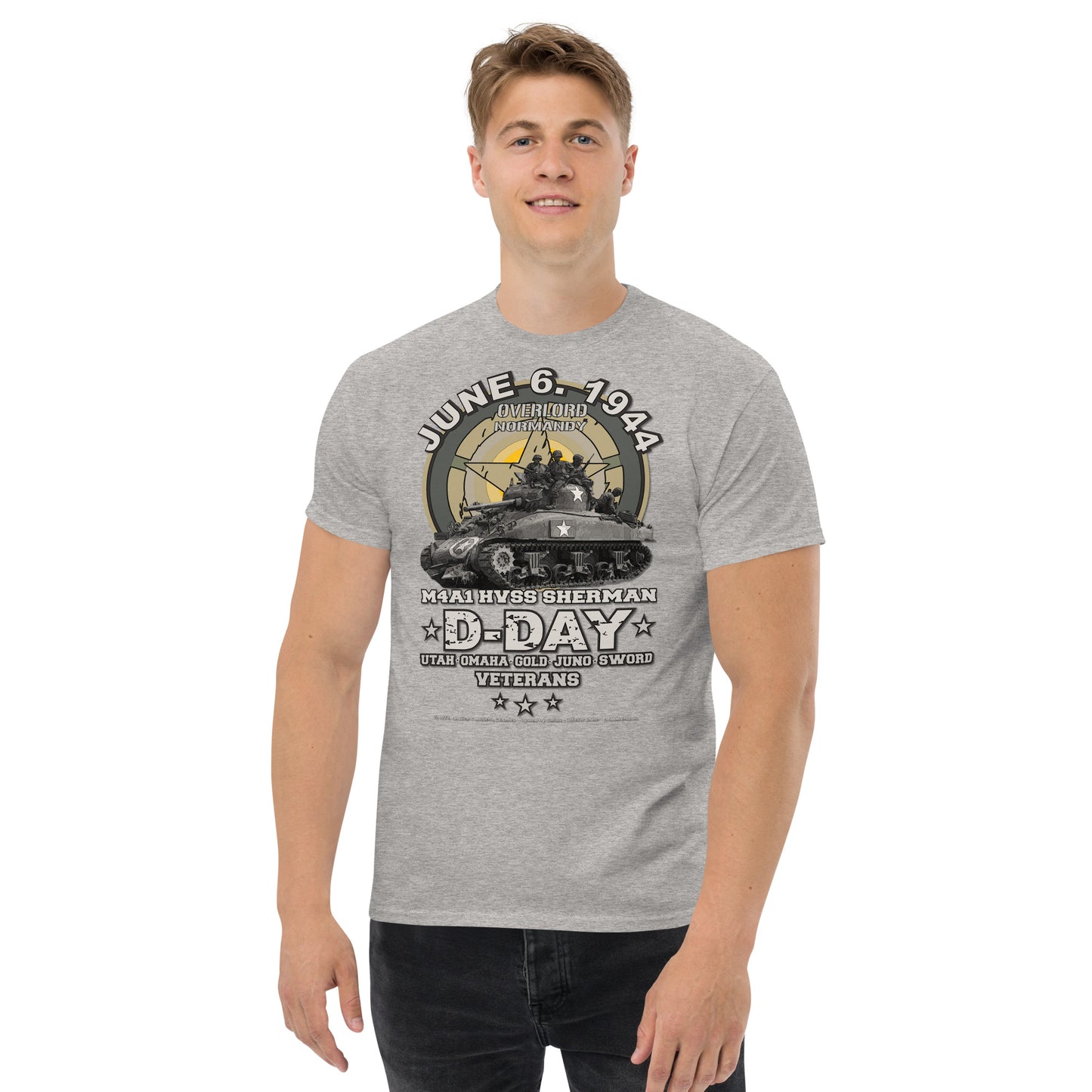 D-Day 1944 US army Veterans t-shirt