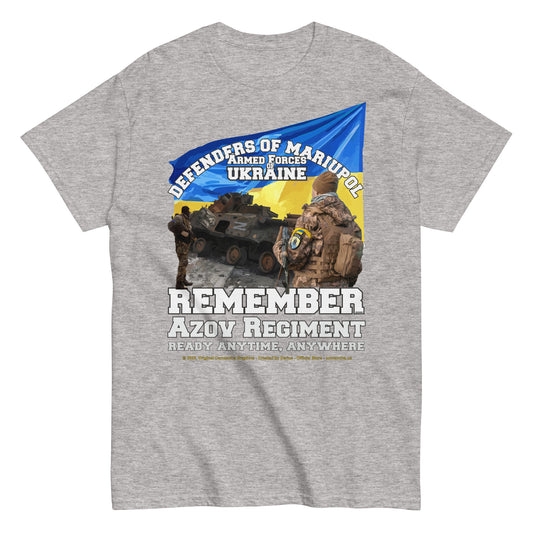 REMEMBER AZOV REGIMENT T-shirt, Comancha T-shirt,