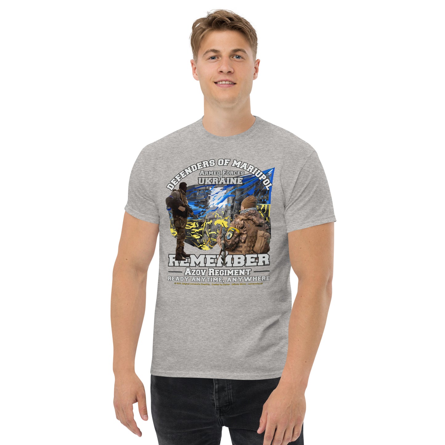 REMEMBER Defenders of Mariupol t-shirt