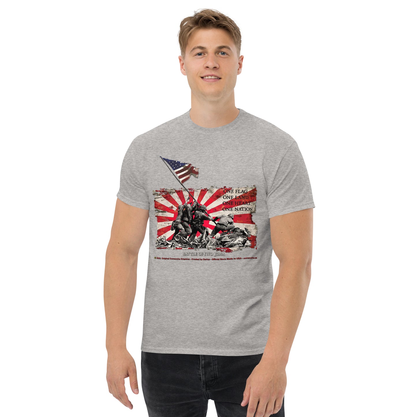 Battle of Iwo Jima t-shirt