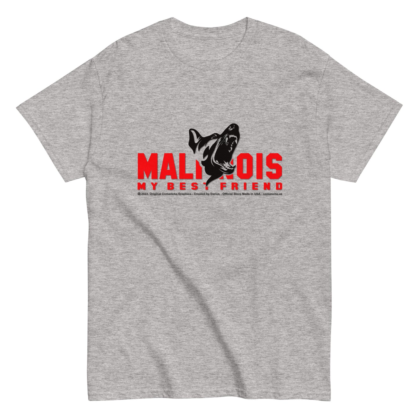 Malinois Dog T-shirt, Comancha T-shirts,