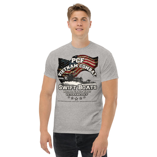 Swift Boats Veterans T-Shirt, Vietnam Combat Veterans, Comancha,