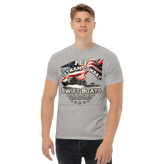 SWIFT BOATS Vietnam Veterans T-shirt, Comancha Graphics,