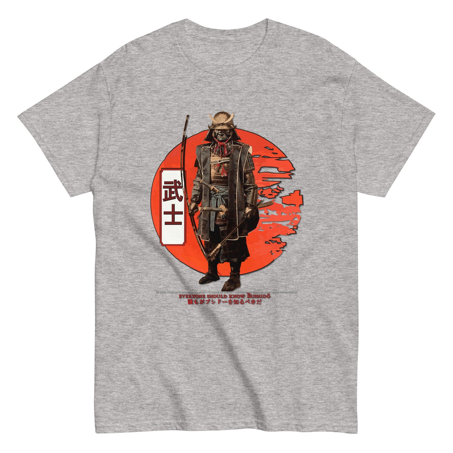 SAMURAI Japanese Tradition T-Shirt, Comancha T-shirts,