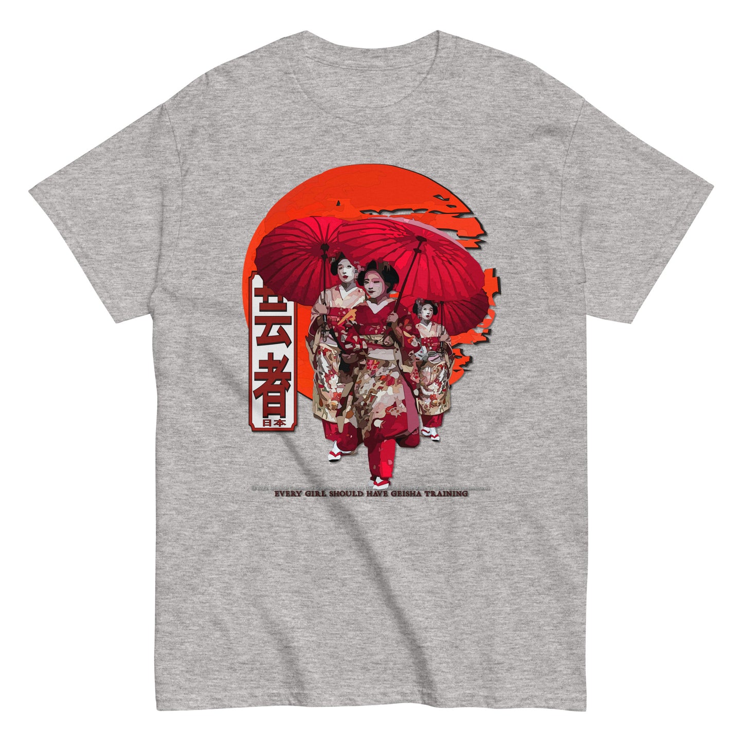 GEISHA - Japanese Tradition T-Shirt, Comancha Japanese Tradition T-shirts,