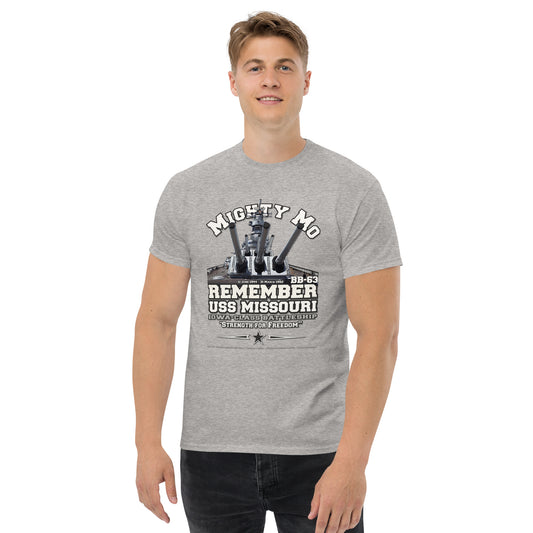 USS MISSOURI BB-63 Battleship T-Shirt, Comancha Store T-shirt,