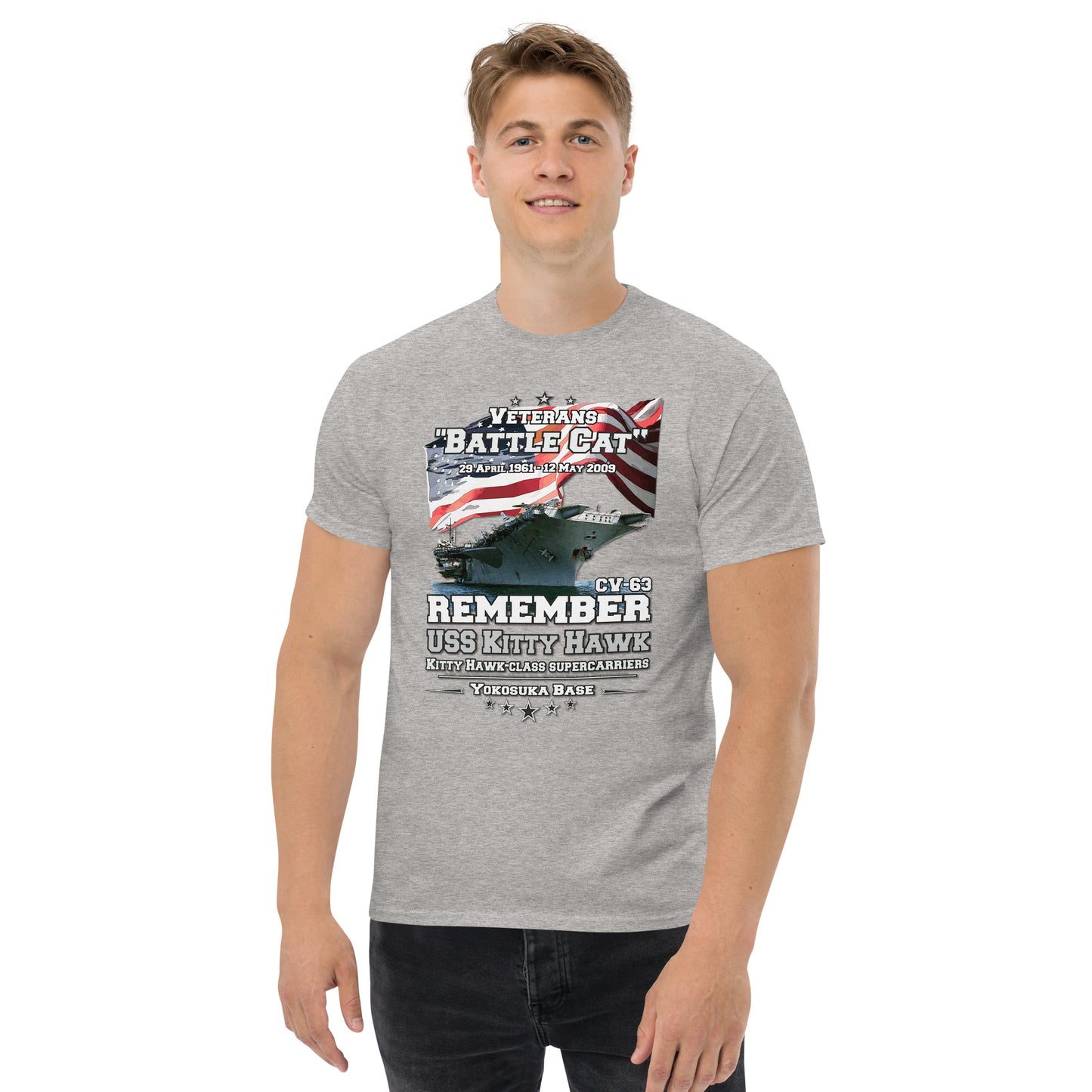 USS KITTY HAWK CVA-63 Shipmates T-Shirt