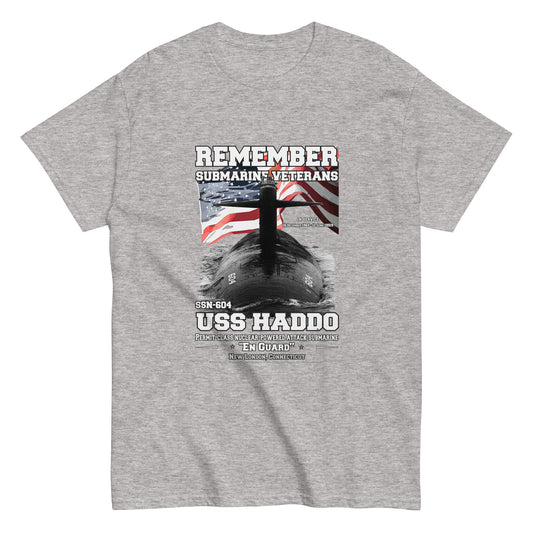 USS HADDO SSN-604 tee, Submarine Veterans Classic T-shirt, Comancha T-shirts Store,